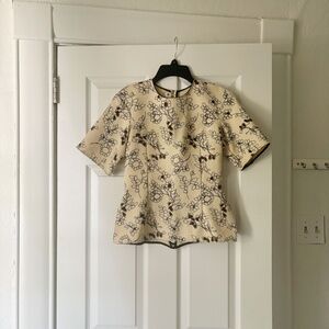 Sold - Marni Floral top size xs/ US 2